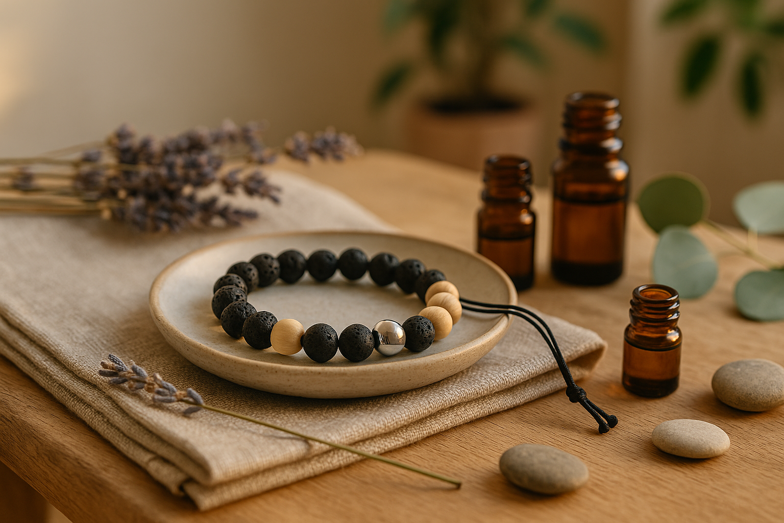 Bracelets diffuseurs huiles essentielles