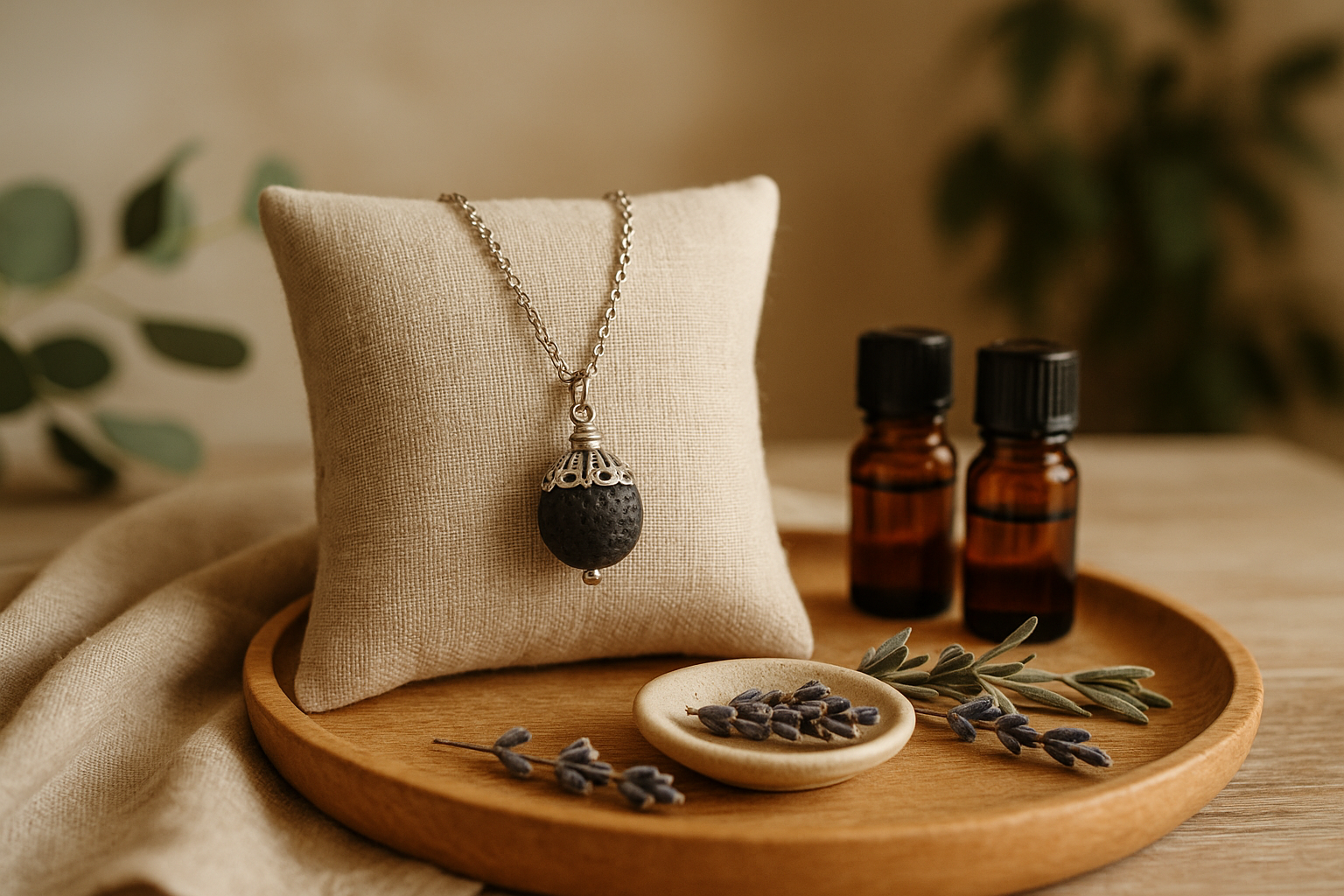 Colliers diffuseurs huiles essentielles