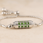 Bracelet diffuseur d’huiles essentielles – Bijou aromathérapie en acier inoxydable