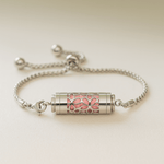 Bracelet diffuseur d’huiles essentielles – Bijou aromathérapie en acier inoxydable