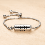 Bracelet diffuseur d’huiles essentielles – Bijou aromathérapie en acier inoxydable