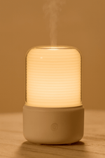 Humidificateur Brumisateur à Ultrasons – Éclairage effet bougie et sécurité intégrée